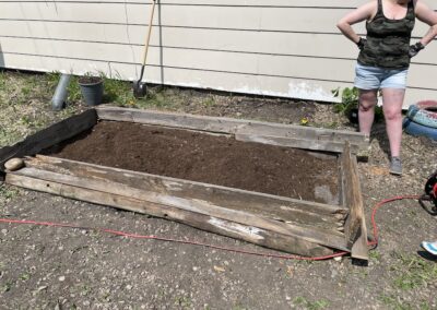 Veggie Garden 2023 - De Cristofaro Hut, Summer 2023