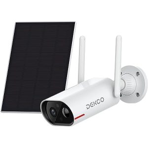 Dekco Solar Powered Security Camera