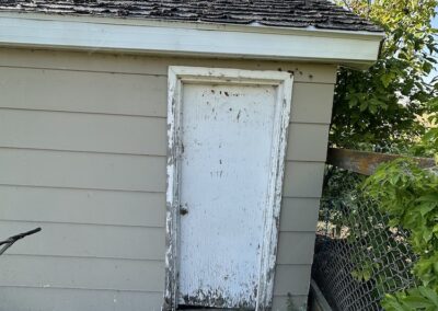 Wellhouse Door 2023 - Before