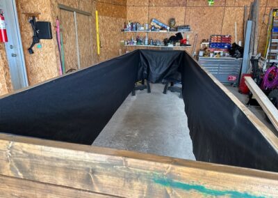 Garden Fabric Cloth Attached